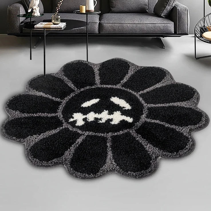 Smiling flower Rug