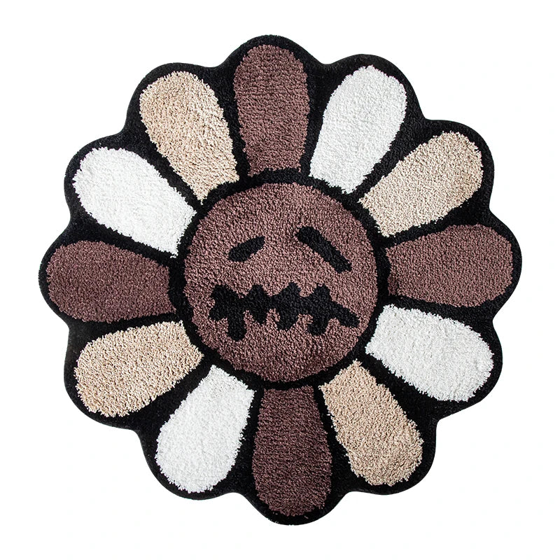 Smiling flower Rug